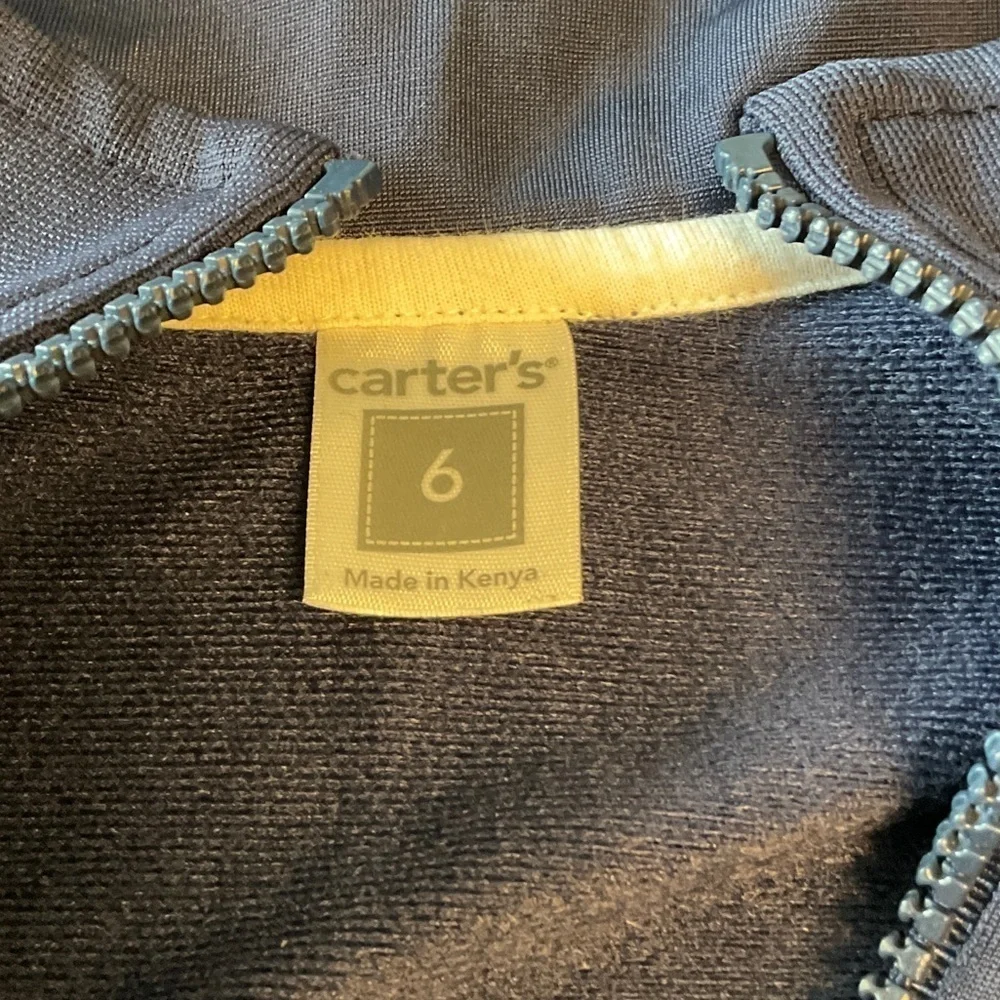 Carter's Dark Blue Kids Zip-Up Jacket